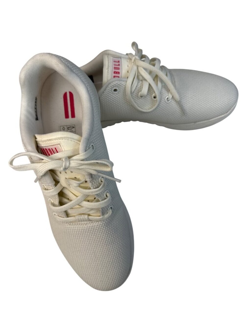 Nobull White Trainers Womens Size 13 Mens 11.5 Lightweight Breathable Mesh